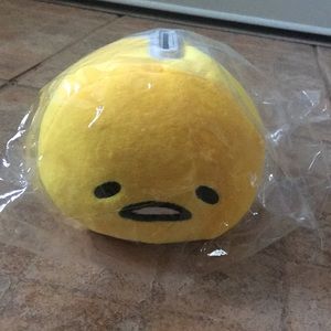 BNWT Sanrio Gudetama Plush Piggy Bank